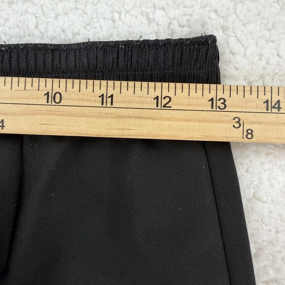 Kate Spade New York Pants‎ Womens 2 Black Elastic Waist Tapered Dress Trouser